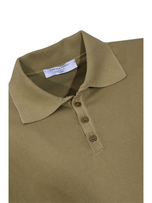 Polo in cotone Oliva DANIELE FIESOLI | DF 4000OLIVA